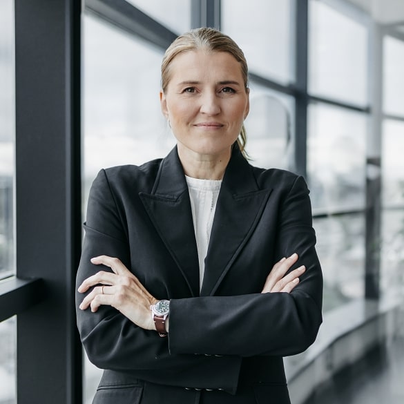 Kadri Vunder, „Luminor“ banko tvarumo vadovė