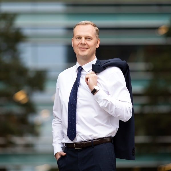 Vytis Žegužauskas, „Luminor“ banko Verslo klientų skyriaus vadovas
