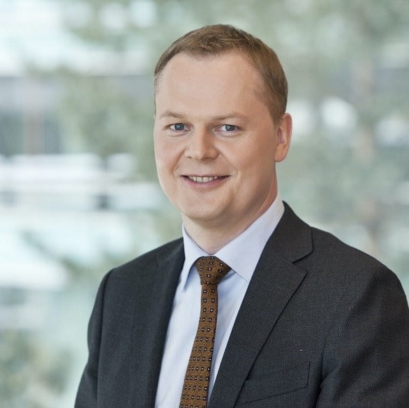 Vytis Žegužauskas, Luminor Bank's corporate customer department manager 