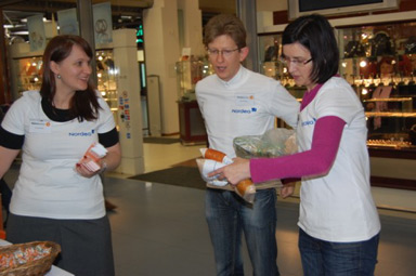 Nordea savanoriai Akropolyje